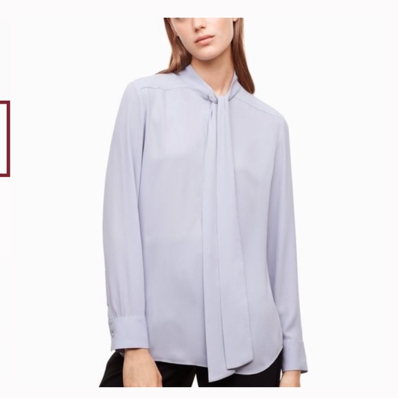 Aritzia Babaton Blouse toffee brown size M - Picture 9 of 10